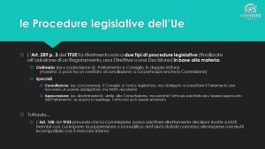 le-procedure-legislative-dellue